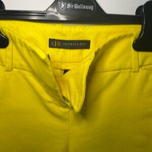 Outback Red Vibrant Yellow Shorts